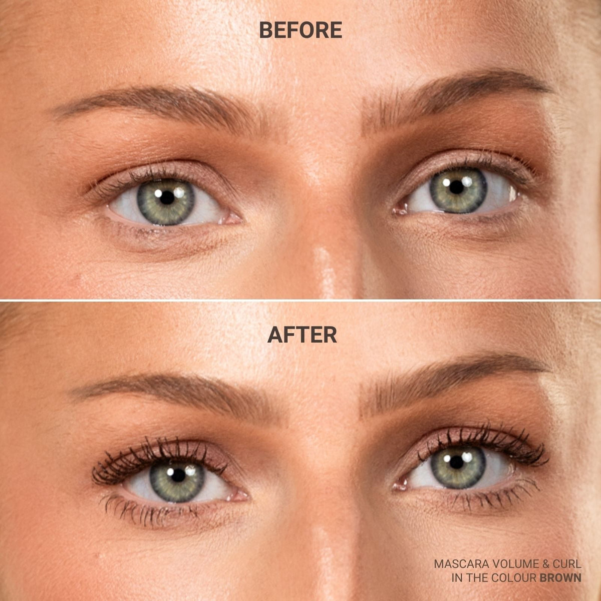 MASCARA VOLUME & CURL (WITH EYELASH SERUM)