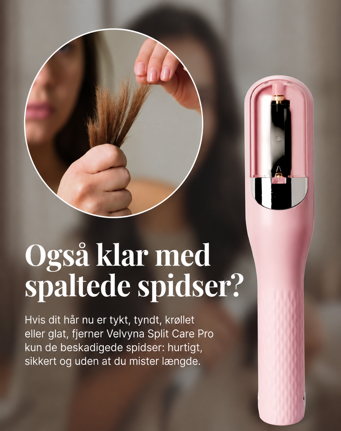 Velvyna Split End Trimmer – Mod Spaltede Spidser