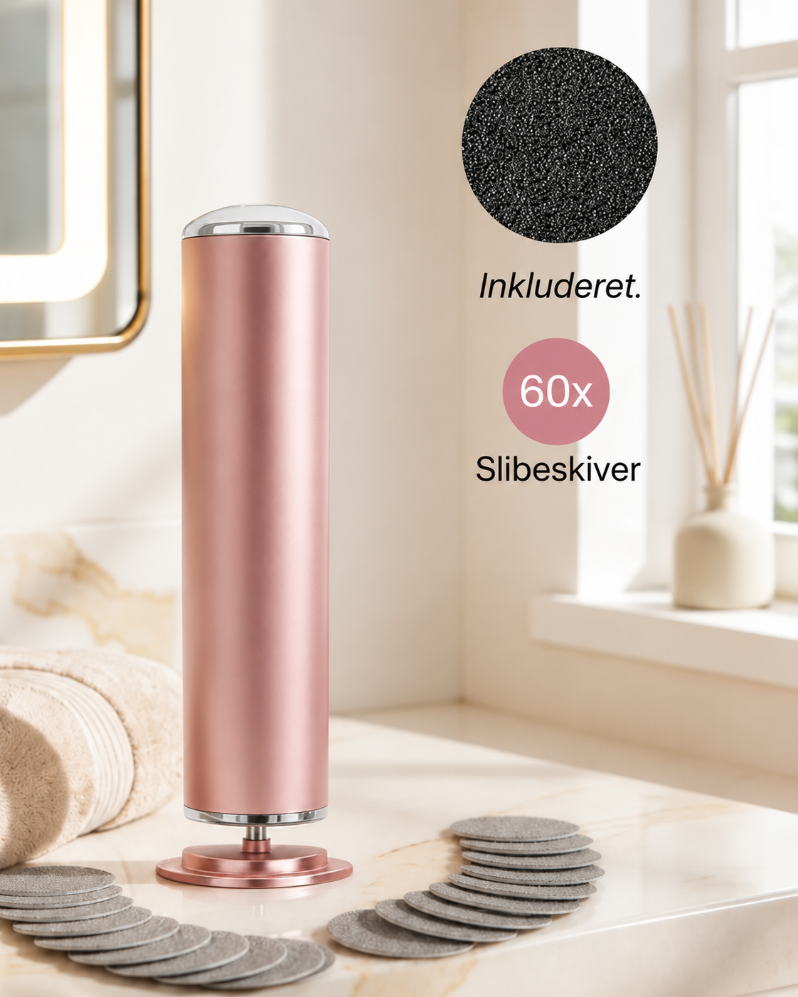 Velvyna PediSmooth Elektrisk Fodfil – Hård Hud