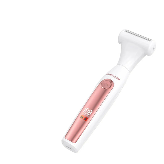 Kvinders Kropshårtrimmer Kit med 4 Hoveder, Vandtæt Design, Genopladelig, Ideel til Daglig Pleje