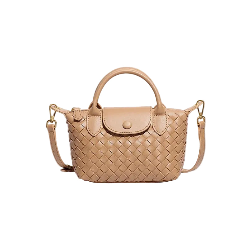 Kvinders Mini Taske Flettet Design