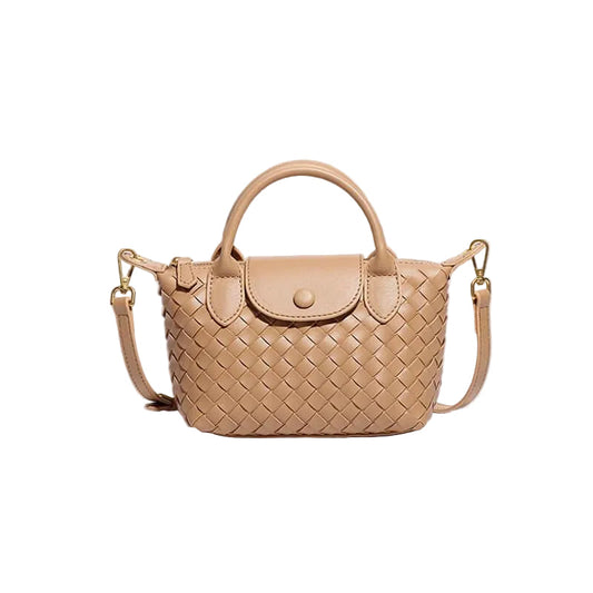 Kvinders Mini Taske Flettet Design