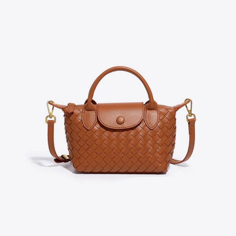 Kvinders Mini Taske Flettet Design