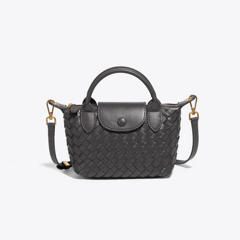 Kvinders Mini Taske Flettet Design