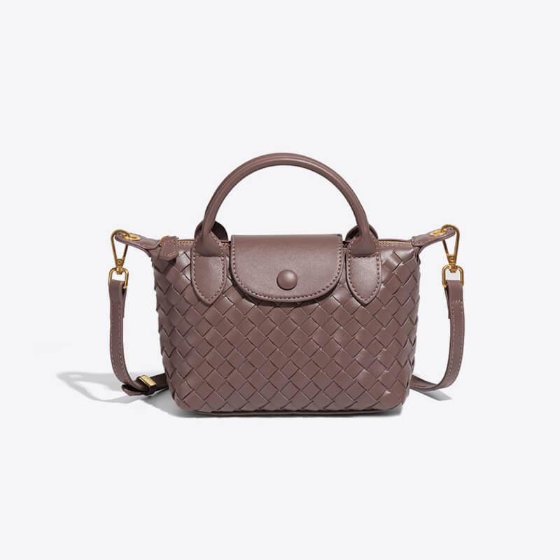 Kvinders Mini Taske Flettet Design