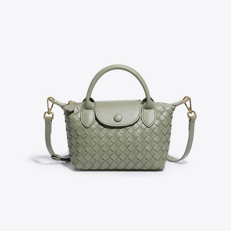 Kvinders Mini Taske Flettet Design