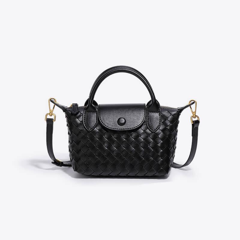 Kvinders Mini Taske Flettet Design