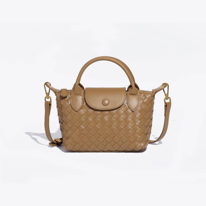 Kvinders Mini Taske Flettet Design