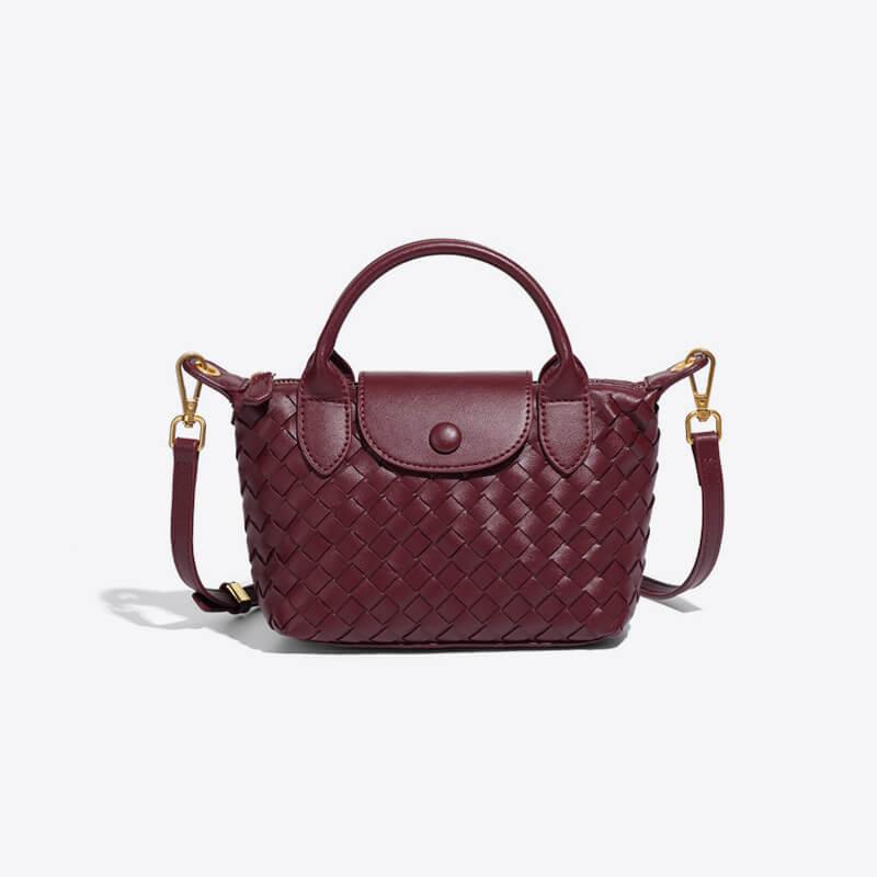 Kvinders Mini Taske Flettet Design