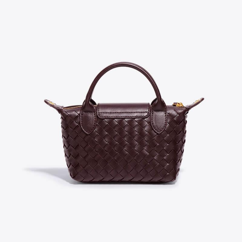 Kvinders Mini Taske Flettet Design