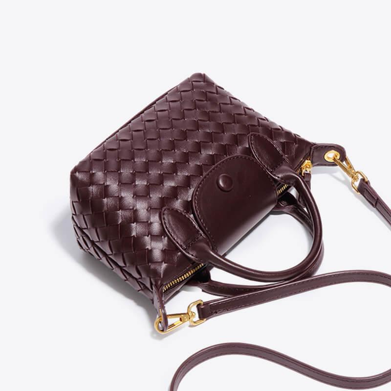 Kvinders Mini Taske Flettet Design