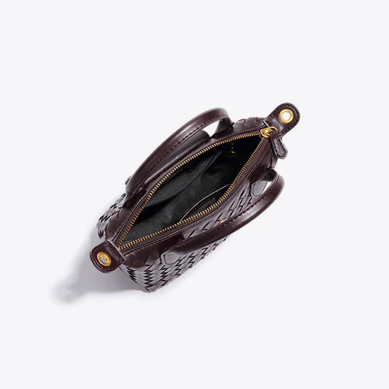Kvinders Mini Taske Flettet Design