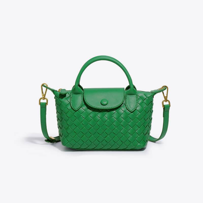 Kvinders Mini Taske Flettet Design