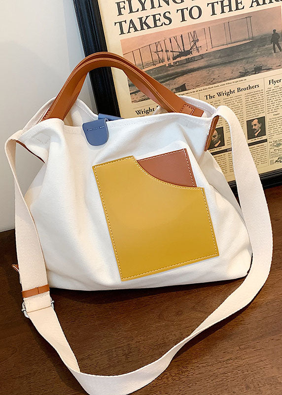 Kvinders Tote Taske med Patchwork Design