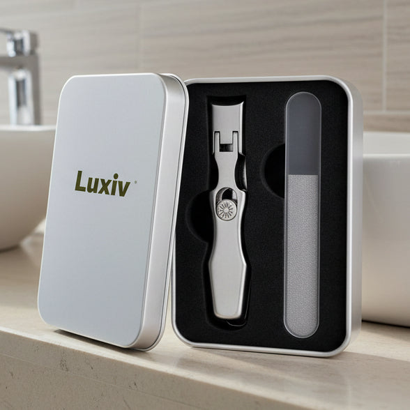 Negleklipper til tykke negle med ergonomisk design