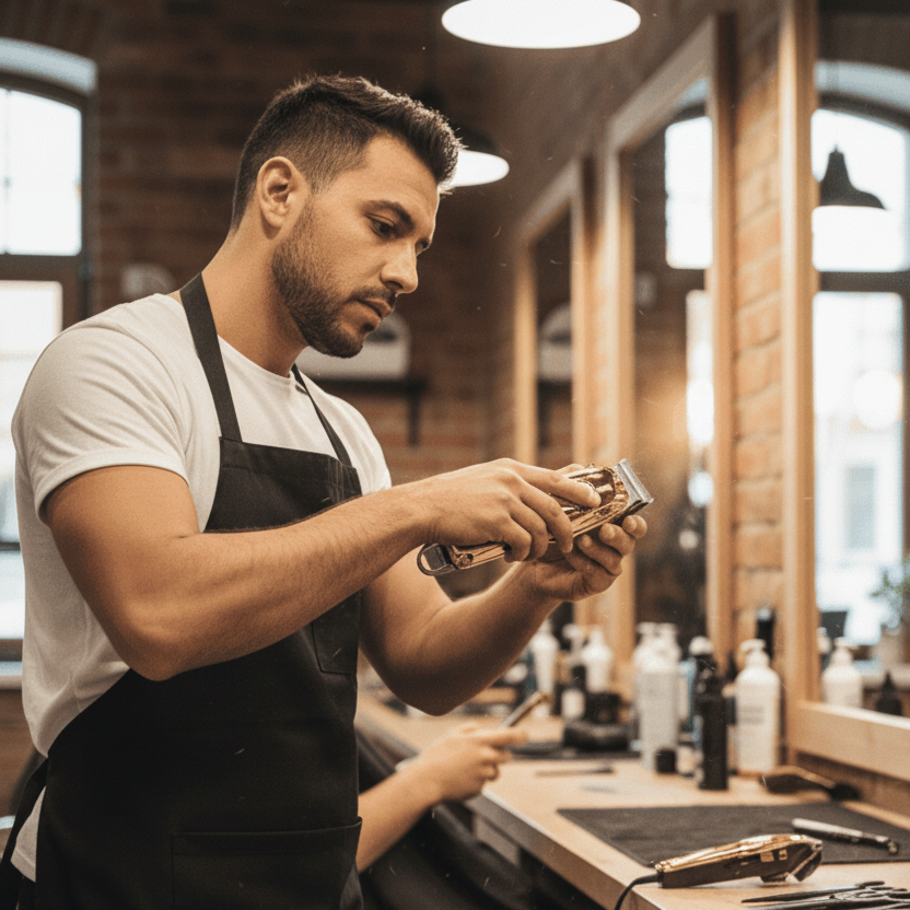Professionel 3-i-1 Hårtrimmer og Barbermaskine