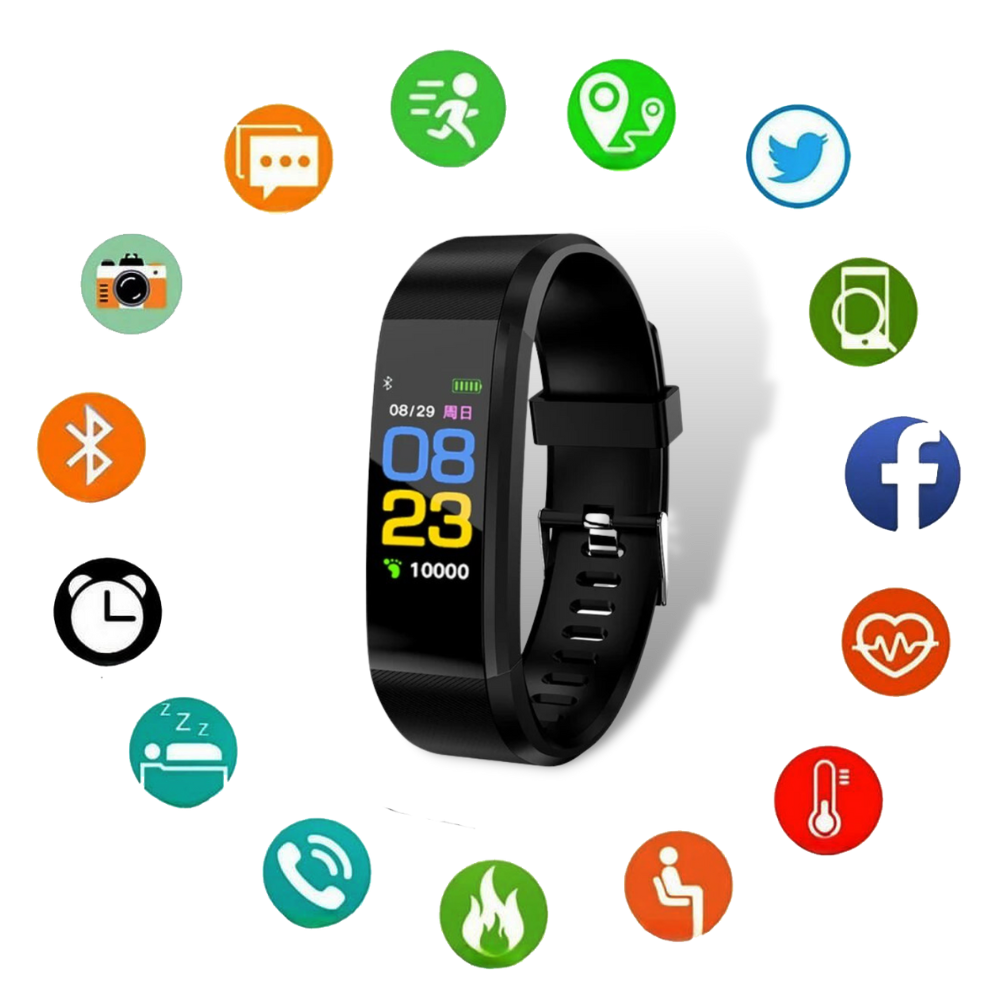 Senior Smartwatch Fitness Tracker Vandtæt