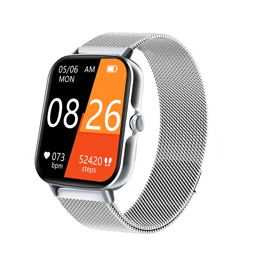 Smartwatch med Fitness Tracker og Sundhedsovervågning