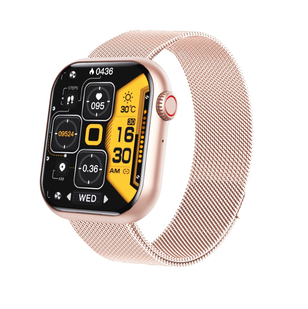 Smartwatch med Fitness Tracker og Sundhedsovervågning