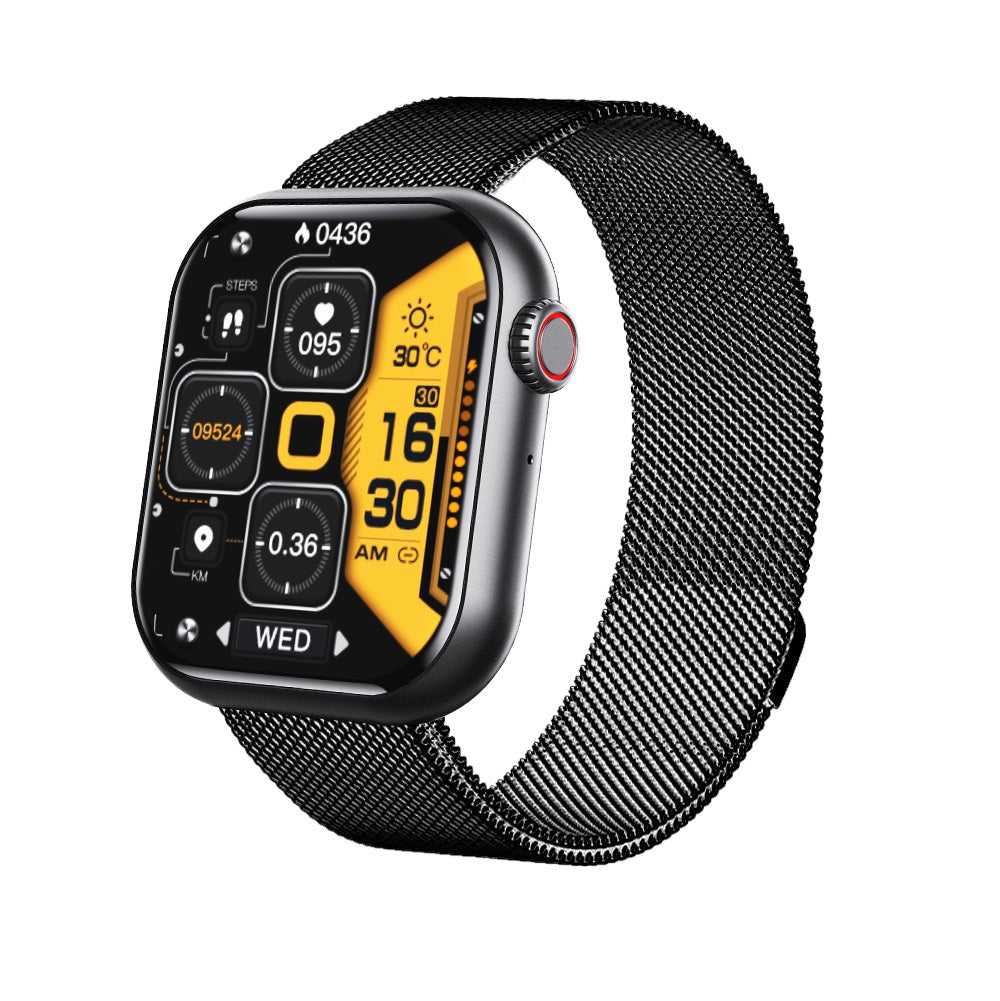 Smartwatch med Fitness Tracker og Sundhedsovervågning