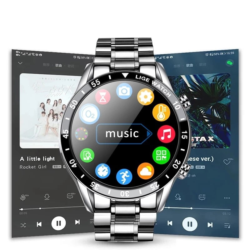 Smartwatch til mænd med 4G-forbindelse