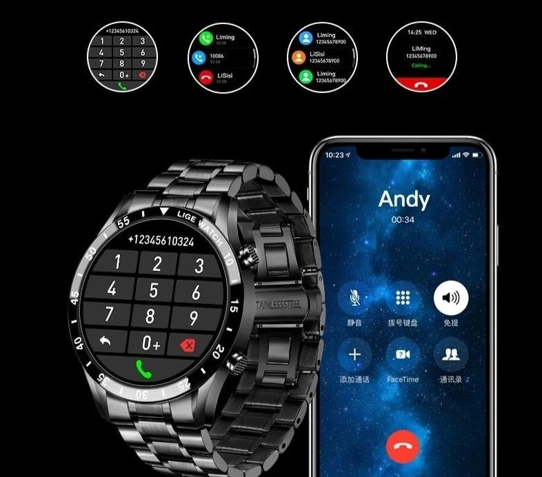 Smartwatch til mænd med 4G-forbindelse