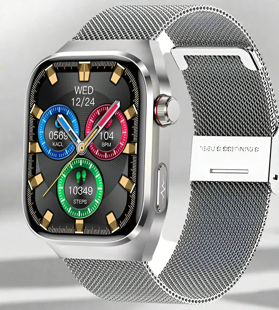 Smartwatch til mænd og kvinder med AMOLED-skærm
