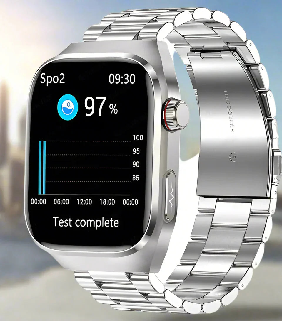 Smartwatch til mænd og kvinder med AMOLED-skærm