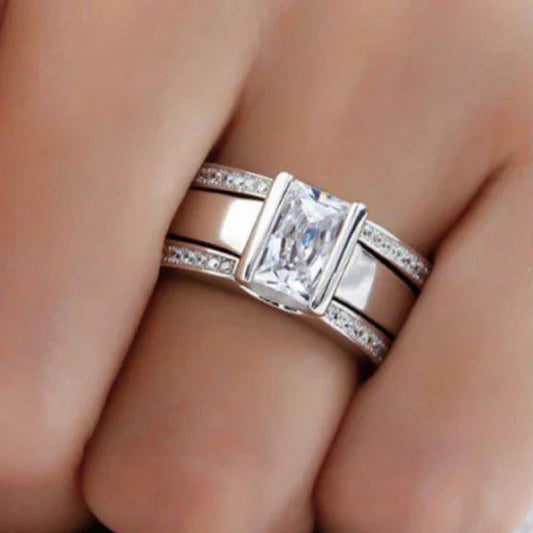 Sølv Ring Vintage Stil