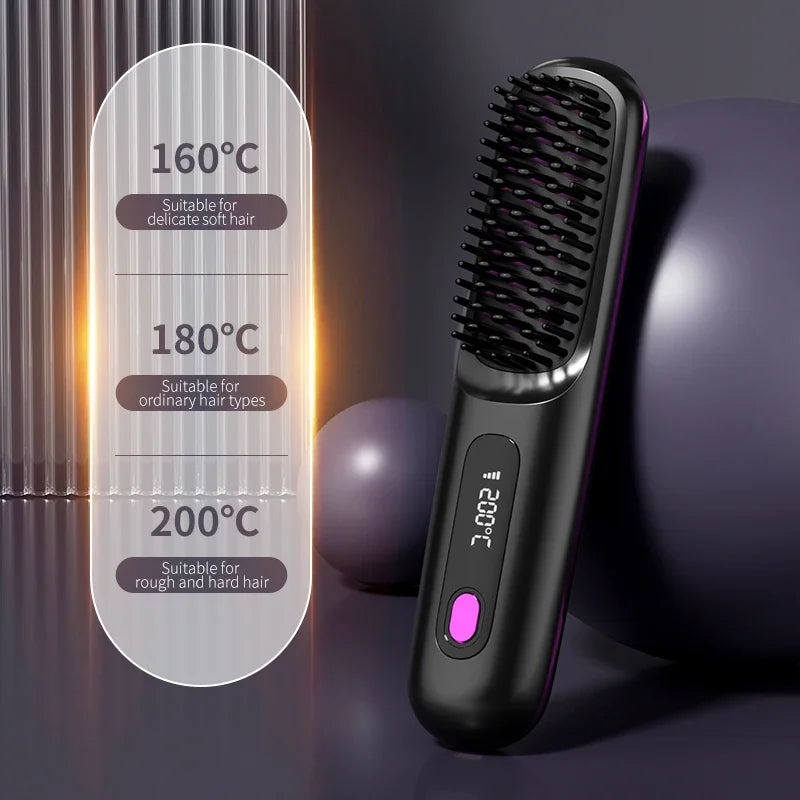 Trådløs Hårstyler med LCD-skærm