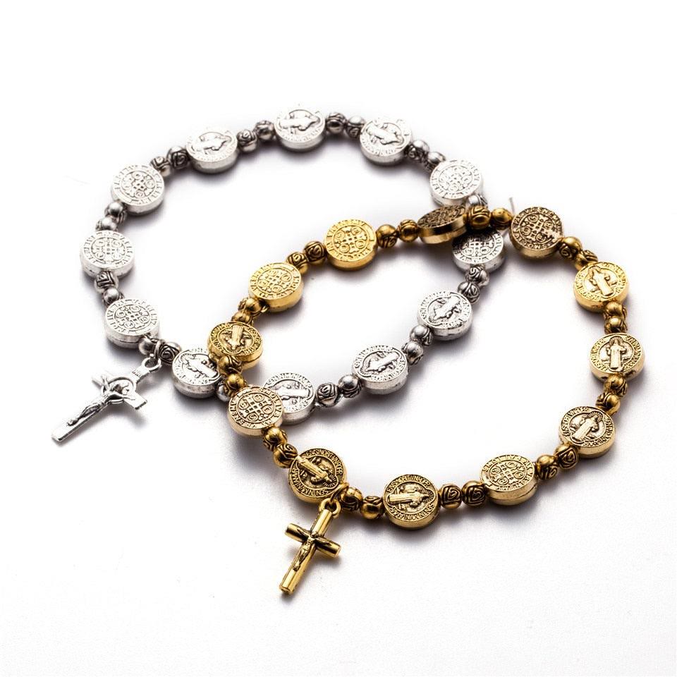 Unisex Christian Cross Armbånd Modern Design