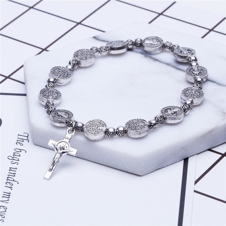 Unisex Christian Cross Armbånd Modern Design
