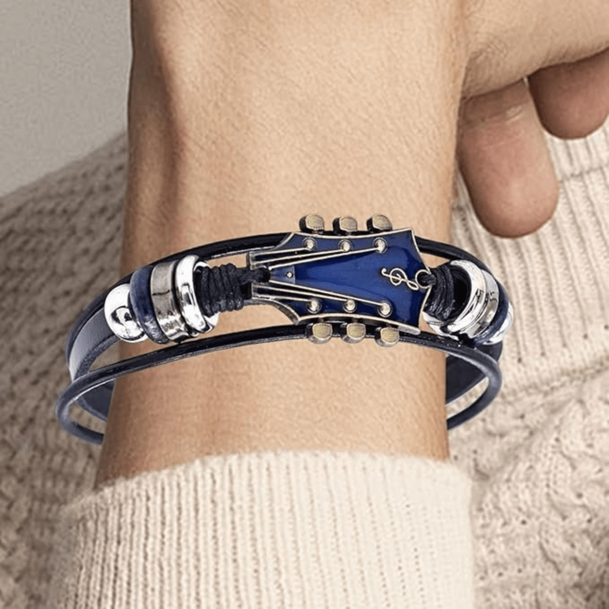 Unisex armbånd med Guitar-inspireret Design
