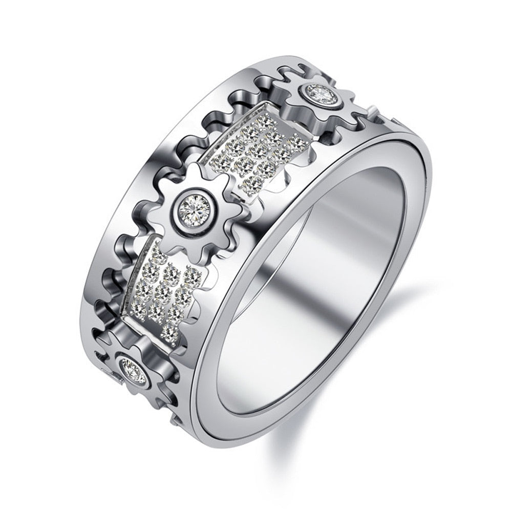 Unisex Roterende Ring Stilfuld Design