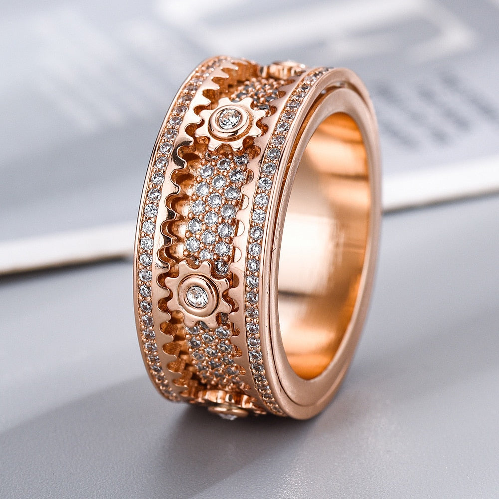Unisex Roterende Ring Stilfuld Design