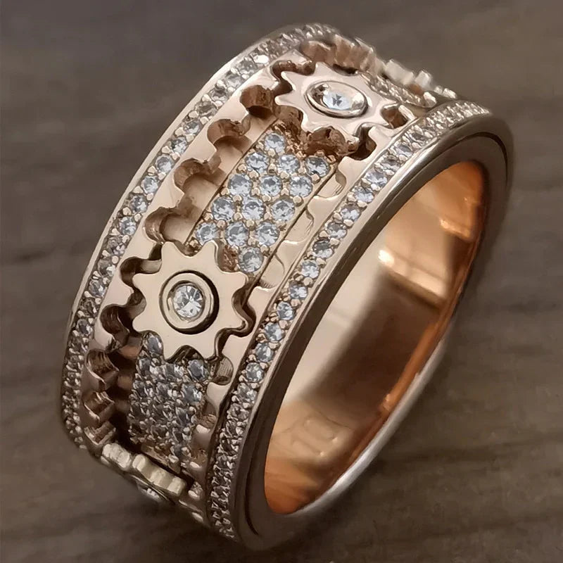 Unisex Roterende Ring Stilfuld Design