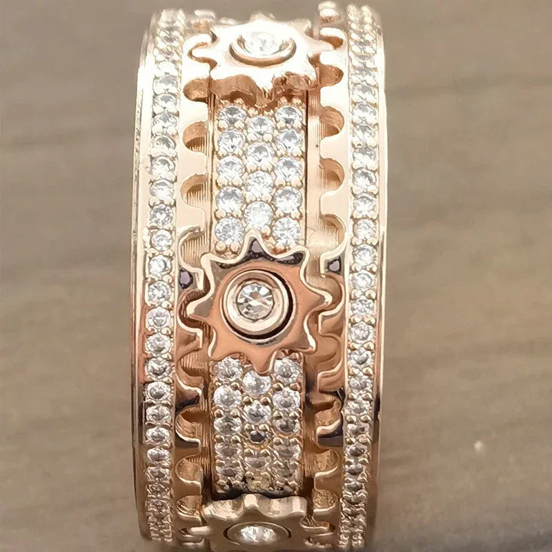Unisex Roterende Ring Stilfuld Design