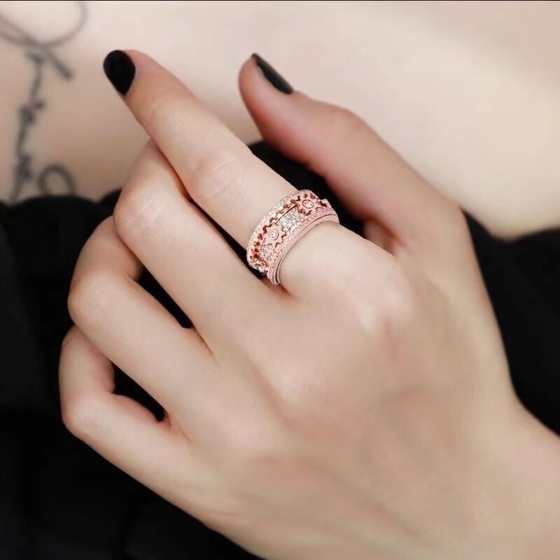 Unisex Roterende Ring Stilfuld Design