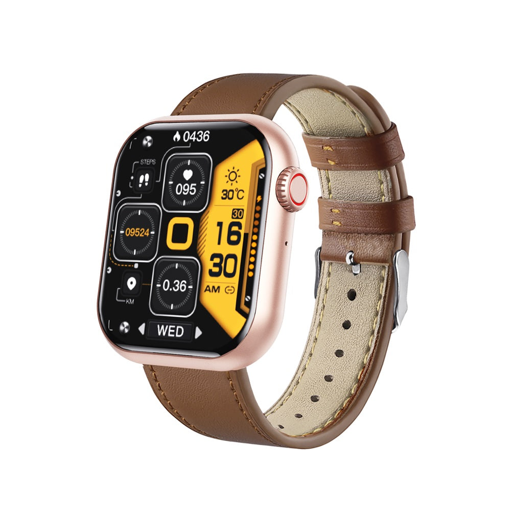 Unisex Smartwatch med Fitness Tracker og Sundhedsovervågning