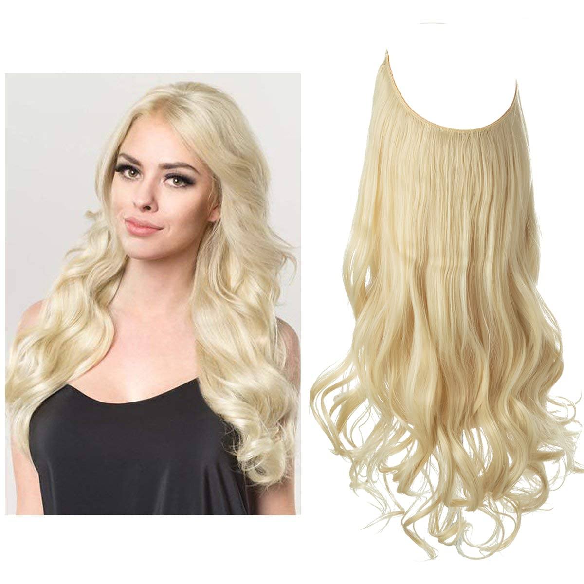 Usynlige Hårstrå til Kvinder - Naturligt Look