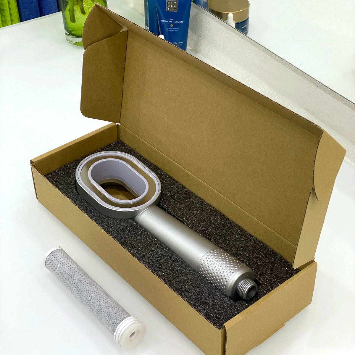 PureNordic - Brusehoved inkl. kalkfilter