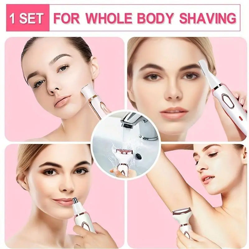 Veloura 4-i-1 Ledningsfri Ladyshaver
